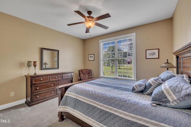 3728 Marwick Ct, Wendell, NC 27591 - carpeted bedroom with baseboards and ceiling fan