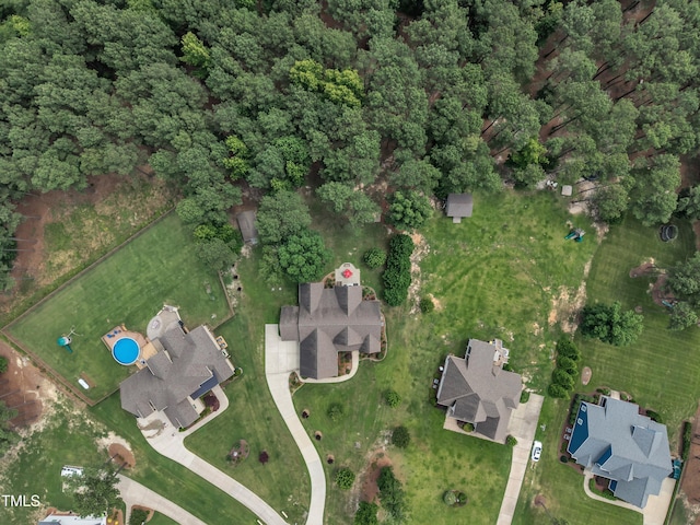 3728 Marwick Ct, Wendell, NC 27591 - aerial view of property and surrounding area