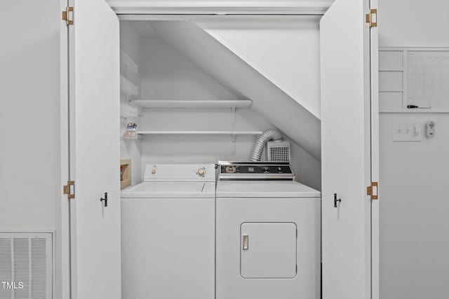 11 Stone Village Ct, Durham, NC 27704 - laundry area featuring washer and dryer