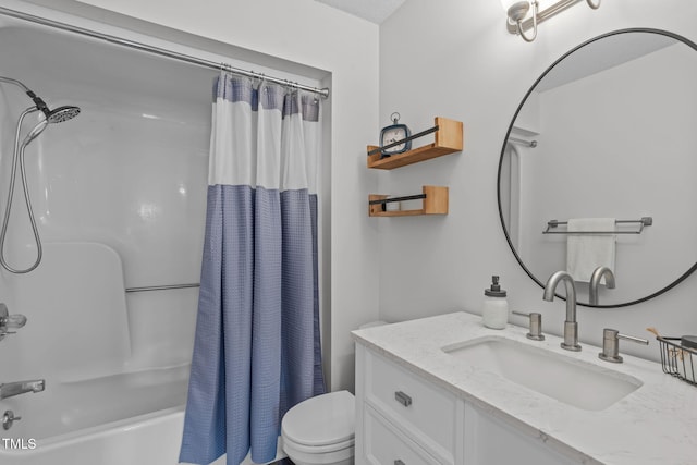 11 Stone Village Ct, Durham, NC 27704 - bathroom with vanity and shower / bath combination with curtain