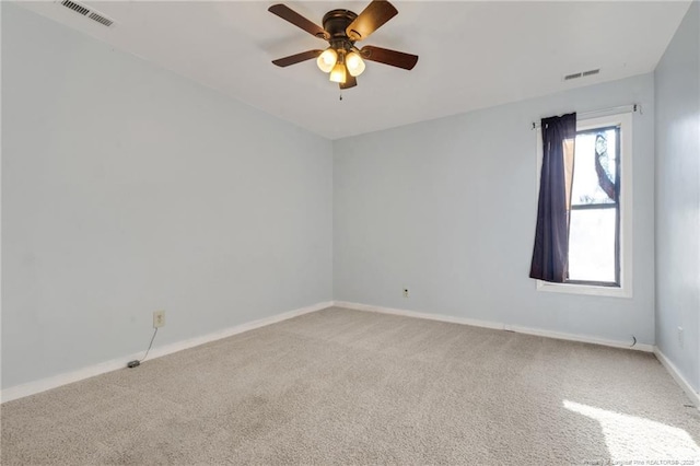 329 Whipple Tree Ln, Fayetteville, NC 28314 - carpeted empty room featuring ceiling fan and baseboards
