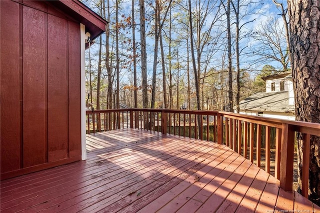329 Whipple Tree Ln, Fayetteville, NC 28314 - view of wooden terrace