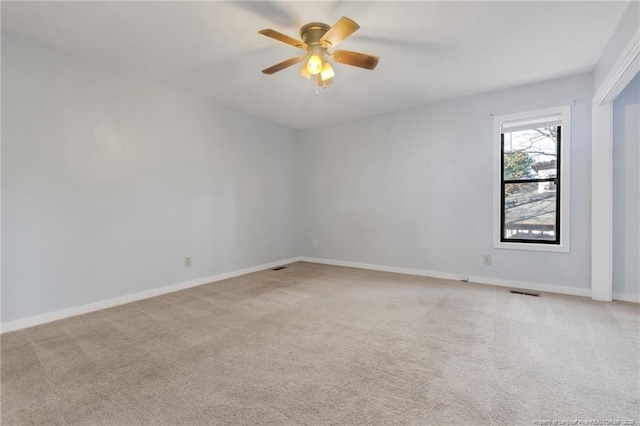 329 Whipple Tree Ln, Fayetteville, NC 28314 - carpeted spare room featuring ceiling fan and baseboards