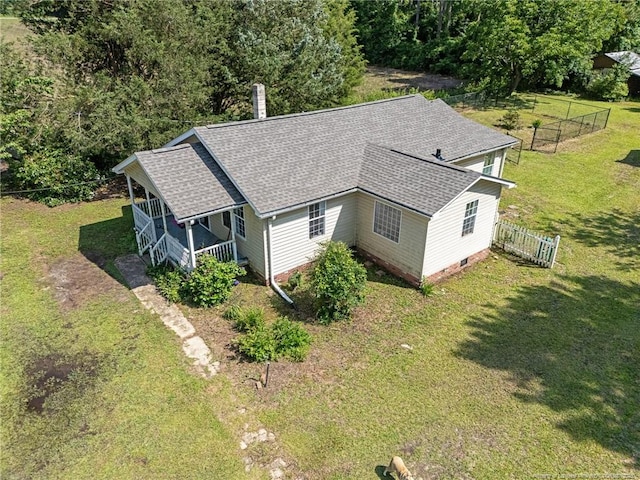 944 Cain Rd, Saint Pauls, NC 28384 - aerial view of property and surrounding area