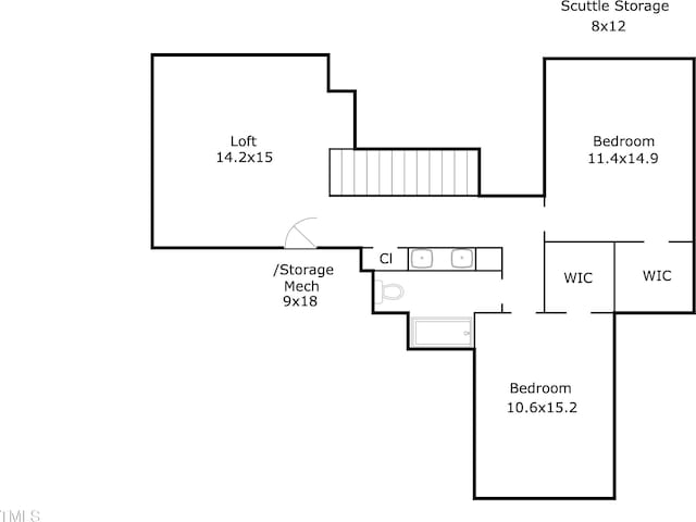 42 Juneberry Dr, Chapel Hill, NC 27516 - view of home floor plan