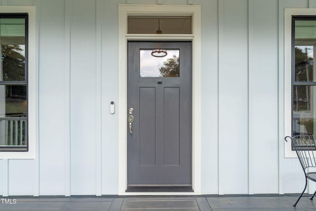 5107 Overhill St, Raleigh, NC 27603 - view of exterior entry featuring a porch