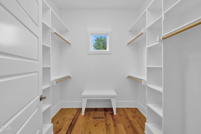 5107 Overhill St, Raleigh, NC 27603 - walk in closet featuring wood finished floors