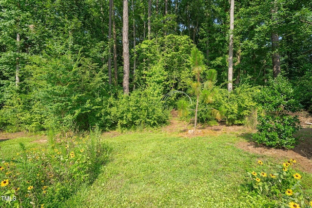 5107 Overhill St, Raleigh, NC 27603 - view of yard with a view of trees