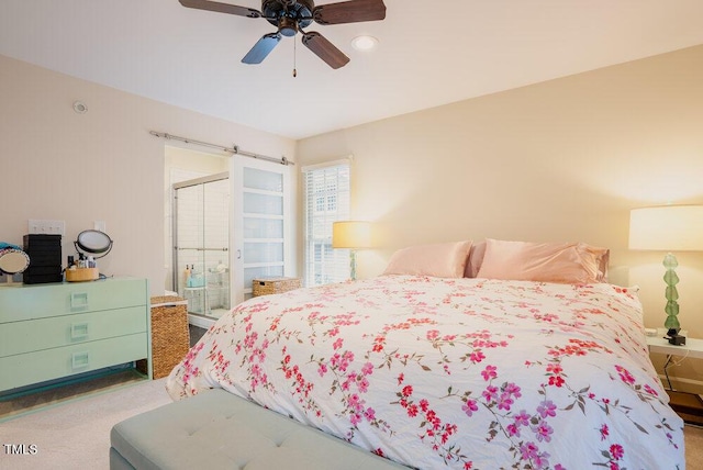 10 Marchmont Ct, Durham, NC 27705 - carpeted bedroom with ceiling fan