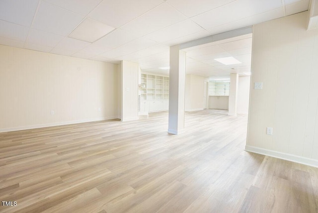10 Marchmont Ct, Durham, NC 27705 - empty room with a paneled ceiling and light wood-style floors