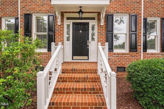 202 Stoneleigh Dr, Cary, NC 27511 - entrance to property featuring brick siding
