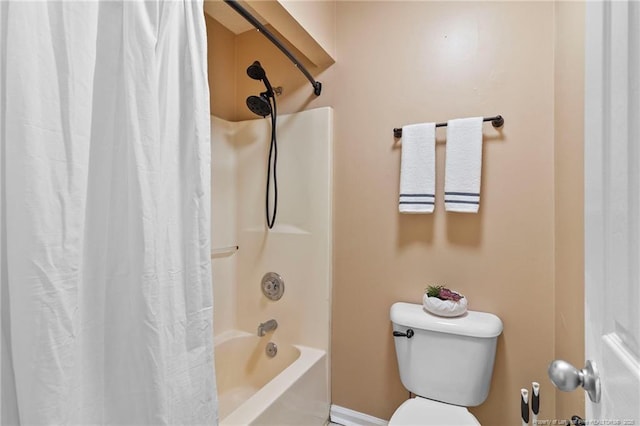 3820 Crusader Dr, Hope Mills, NC 28348 - full bathroom with toilet and shower / tub combo