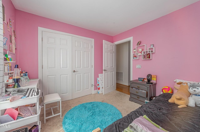656 Atkins Rd, Fuquay Varina, NC 27526 - bedroom with carpet floors and a closet