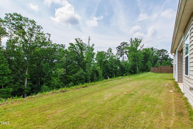 202 E Painted Way, Clayton, NC 27527 - view of yard