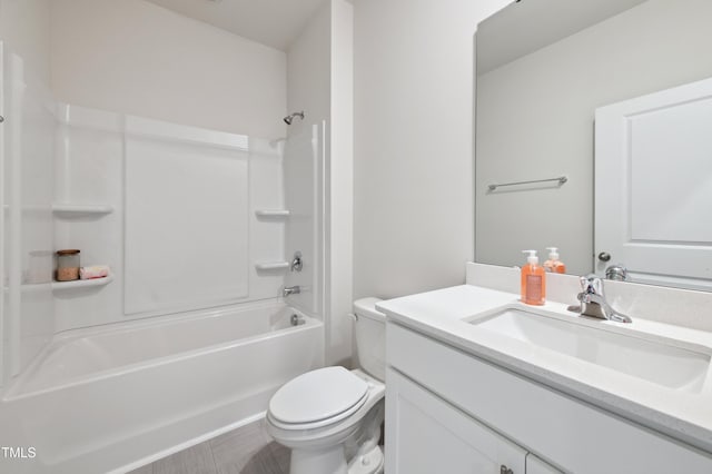 248 Hawksmoore Ln, Lillington, NC 27546 - bathroom featuring vanity and bathtub / shower combination