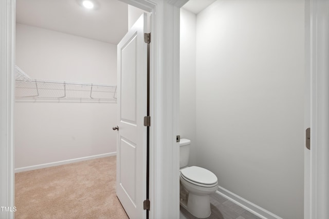 248 Hawksmoore Ln, Lillington, NC 27546 - bathroom with baseboards and toilet