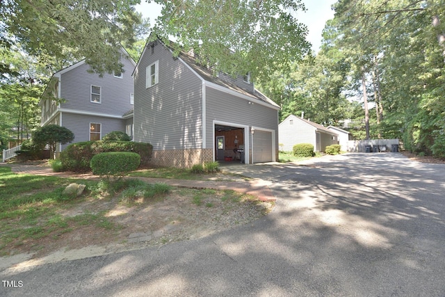 2708 Coleberry Trl, Rocky Mount, NC 27804 - view of side of home featuring driveway