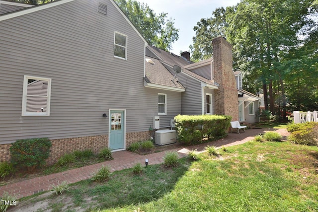 2708 Coleberry Trl, Rocky Mount, NC 27804 - rear view of property with a yard and a patio