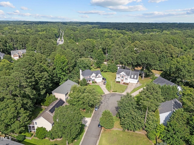 8 Summertime Ct, Durham, NC 27707 - view of property location with a forest