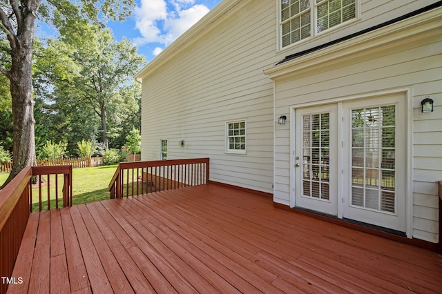 8 Summertime Ct, Durham, NC 27707 - view of wooden terrace