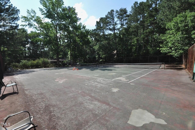 80 Stoneridge Rd, Durham, NC 27705 - view of tennis court