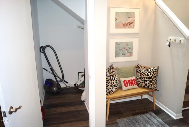 80 Stoneridge Rd, Durham, NC 27705 - hallway with wood finished floors and baseboards