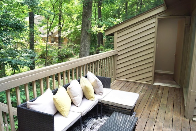80 Stoneridge Rd, Durham, NC 27705 - view of wooden deck