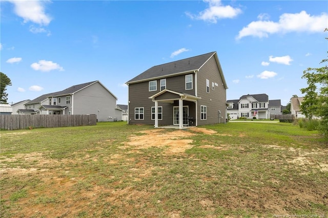 3902 Standardbred Dr, Hope Mills, NC 28348 - rear view of house featuring a residential view and a patio