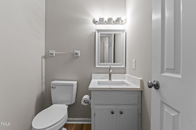 113 Fox Run, Henderson, NC 27536 - bathroom featuring vanity and wood finished floors