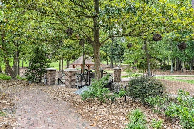 124 Sugar Run Dr Unit 11, Fuquay Varina, NC 27526 - view of home's community with a gazebo