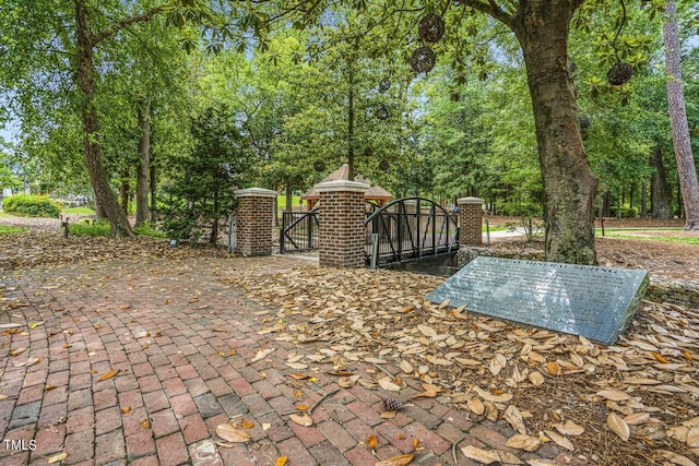 124 Sugar Run Dr Unit 11, Fuquay Varina, NC 27526 - view of gate