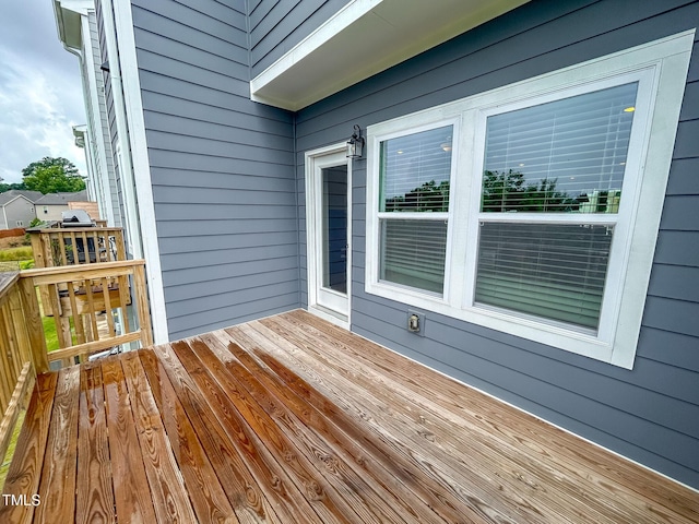 124 Sugar Run Dr Unit 11, Fuquay Varina, NC 27526 - view of wooden terrace