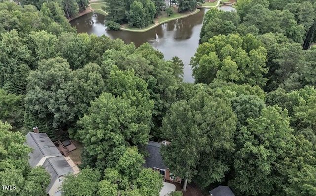 103 Javelin Ct, Cary, NC 27513 - aerial view of property and surrounding area featuring a nearby body of water