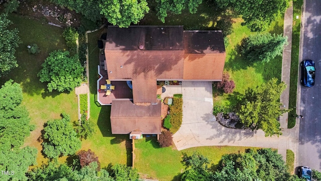 6701 Winding Trl, Raleigh, NC 27612 - view from above of property