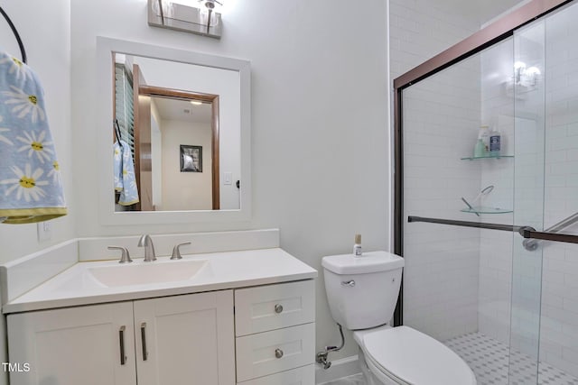 6701 Winding Trl, Raleigh, NC 27612 - full bathroom with vanity and a stall shower