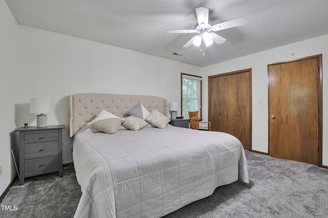 6701 Winding Trl, Raleigh, NC 27612 - bedroom featuring carpet floors and ceiling fan