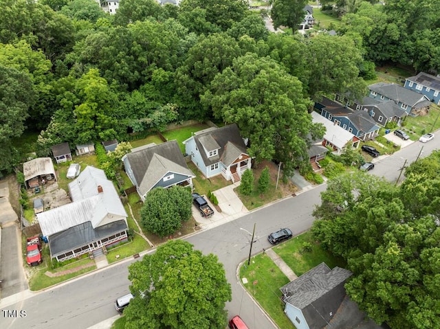 1920 Hart St, Durham, NC 27703 - aerial perspective of suburban area