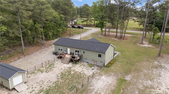 588 Heritage Farm Rd, Carthage, NC 28327 - view from above of property