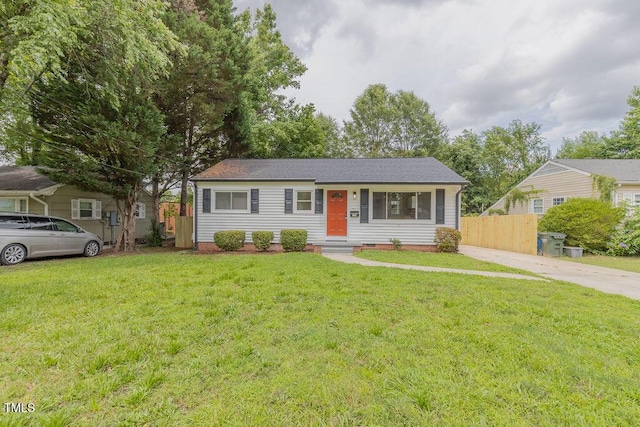 1708 Forest Rd, Durham, NC 27705 - view of front facade featuring concrete driveway and entry steps