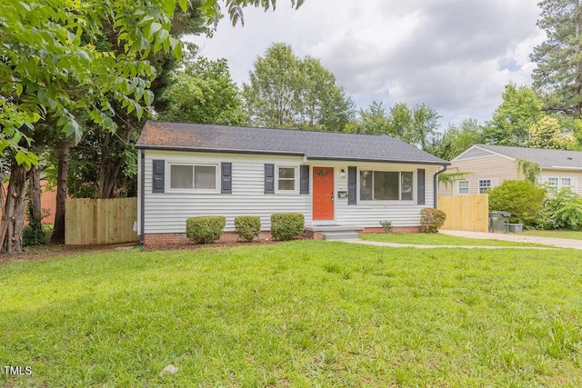 1708 Forest Rd, Durham, NC 27705 - view of front facade with roof with shingles