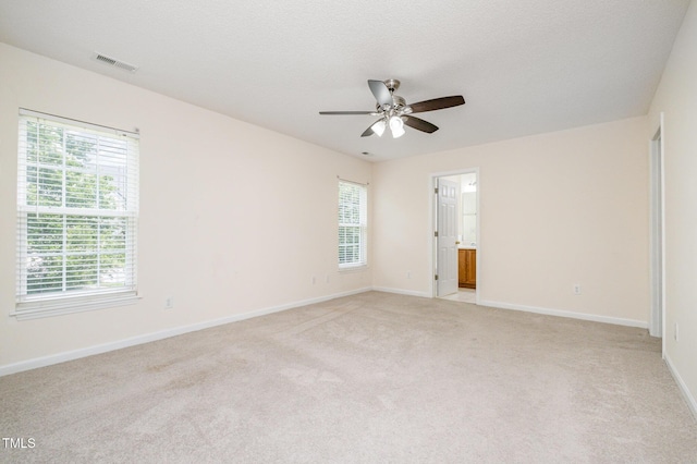 2241 Spruce Shadows Ln, Raleigh, NC 27614 - unfurnished room with ceiling fan and light carpet