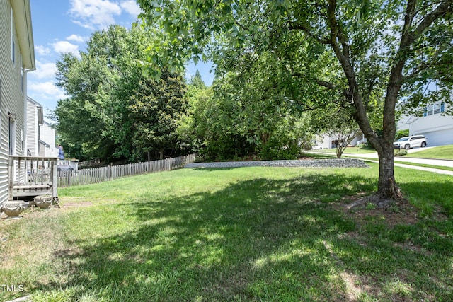 2241 Spruce Shadows Ln, Raleigh, NC 27614 - view of yard