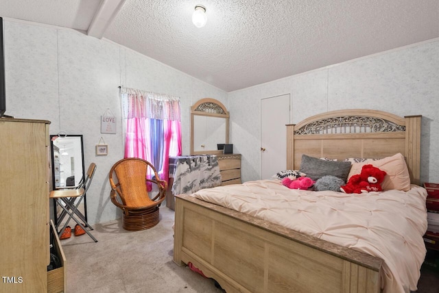 558 Christys Way, Roxboro, NC 27574 - bedroom with carpet floors and a textured ceiling