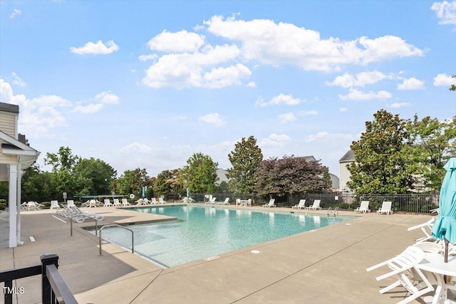 6001 Winged Willet Ct, Wendell, NC 27591 - community pool featuring a patio area