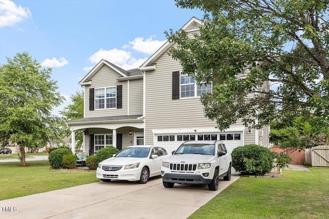 6001 Winged Willet Ct, Wendell, NC 27591 - view of front of property with driveway and a garage