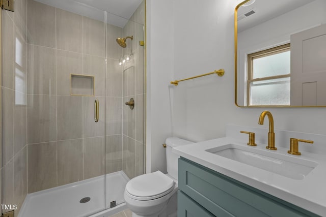 620 Red Carriage Ave, Durham, NC 27704 - full bathroom with vanity and a shower stall
