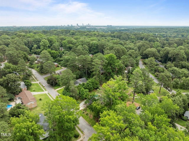 3516 Swift Dr, Raleigh, NC 27606 - bird's eye view of a forest