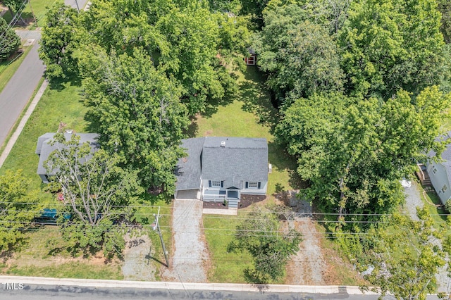 603 S Third St, Mebane, NC 27302 - aerial view of property and surrounding area