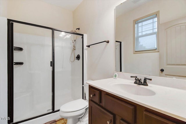 51 Balboa Pkwy, Clayton, NC 27520 - bathroom featuring vanity and a shower stall