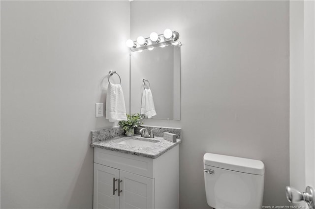 329 W Railroad St, Parkton, NC 28371 - bathroom with vanity and toilet